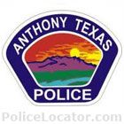 Anthony Police Department Patch
