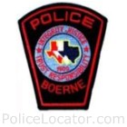 Boerne Police Department Patch
