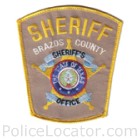 Brazos County Sheriff's Office Patch