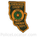 Cherokee County Sheriff's Department Patch
