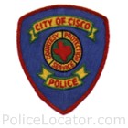Cisco Police Department Patch