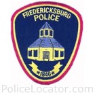 Fredericksburg Police Department Patch