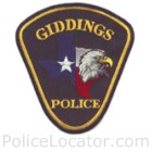 Giddings Police Department Patch