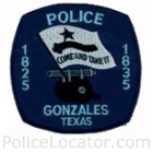 Gonzales Police Department Patch