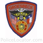 Groesbeck Police Department Patch