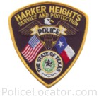 Harker Heights Police Department Patch