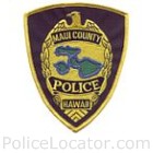 Maui Police Department Patch