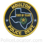 Moulton Police Department Patch
