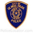 Olmos Park Police Department Patch
