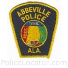 Abbeville Police Department Patch