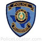 Palmhurst Police Department Patch