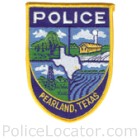 Pearland Police Department Patch