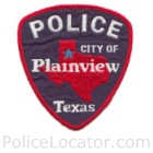Plainview Police Department Patch