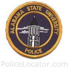 Alabama State University Police Department Patch