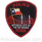 Roma Police Department Patch