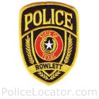 Rowlett Police Department Patch