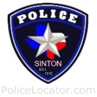 Sinton Police Department Patch