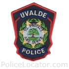 Uvalde Police Department Patch