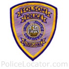 Folsom Police Department Patch