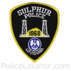 Sulphur Police Department Patch