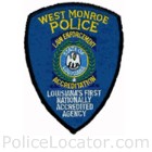 West Monroe Police Department Patch