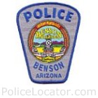 Benson Police Department Patch