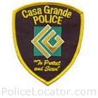 Casa Grande Police Department Patch