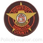 Hancock County Sheriff's Office Patch