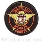 McDuffie County Sheriff's Department Patch