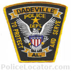 Dadeville Police Department Patch