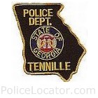 Tennille Police Department Patch