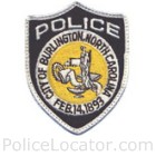 Burlington Police Department Patch