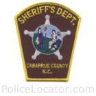 Cabarrus County Sheriff's Office Patch