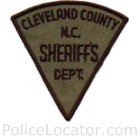 Cleveland County Sheriff's Office Patch