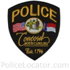 Concord Police Department Patch
