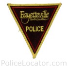 Fayetteville Police Department Patch