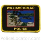 Williamston Police Department Patch