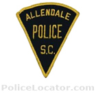 Allendale Police Department Patch