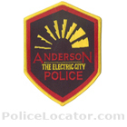 Anderson Police Department Patch