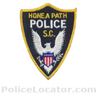 Honea Path Police Department Patch