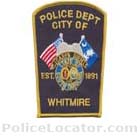Whitmire Police Department Patch