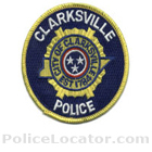 Clarksville Police Department Patch