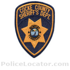 Cocke County Sheriff's Office Patch