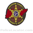 Davidson County Sheriff's Office Patch