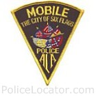 Mobile Police Department Patch