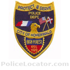 Hohenwald Police Department Patch
