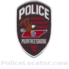 Murfreesboro Police Department Patch