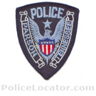 Parsons Police Department Patch
