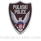 Pulaski Police Department Patch