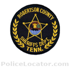 Robertson County Sheriff's Office Patch